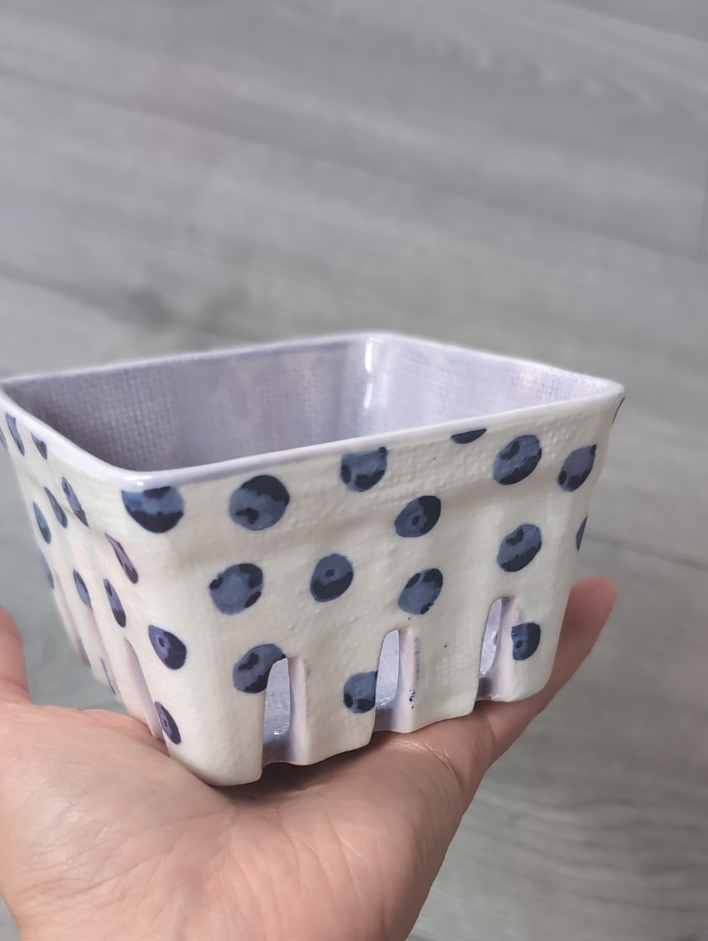 NWT Anthropologie Ceramic Fruit Baskets - Picture 2 of 12